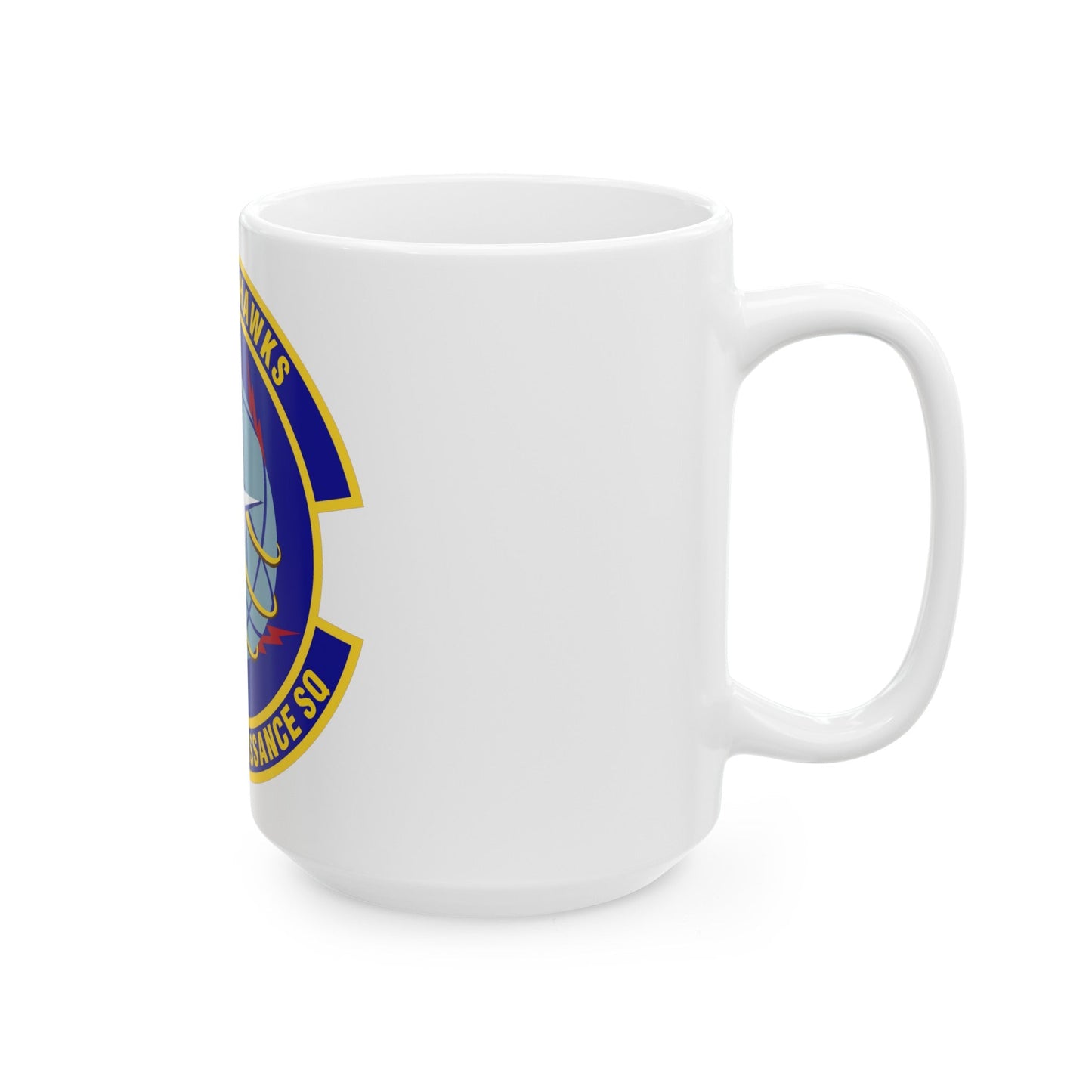 348th Reconnaissance Squadron (U.S. Air Force) White Coffee Mug-The Sticker Space