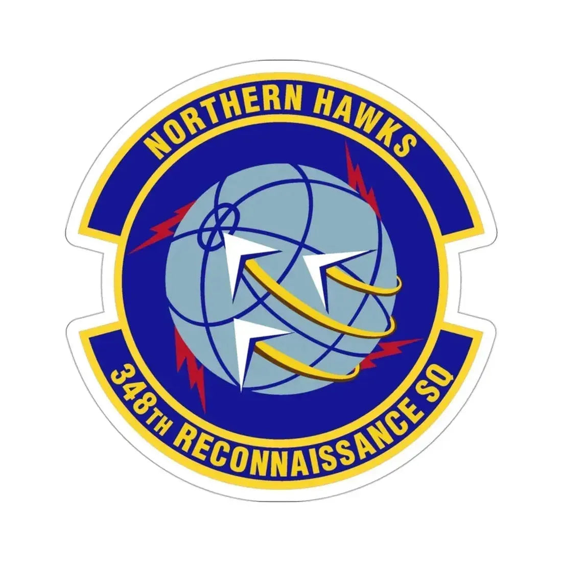 348th Reconnaissance Squadron (U.S. Air Force) STICKER Vinyl Die-Cut Decal - The Sticker Space