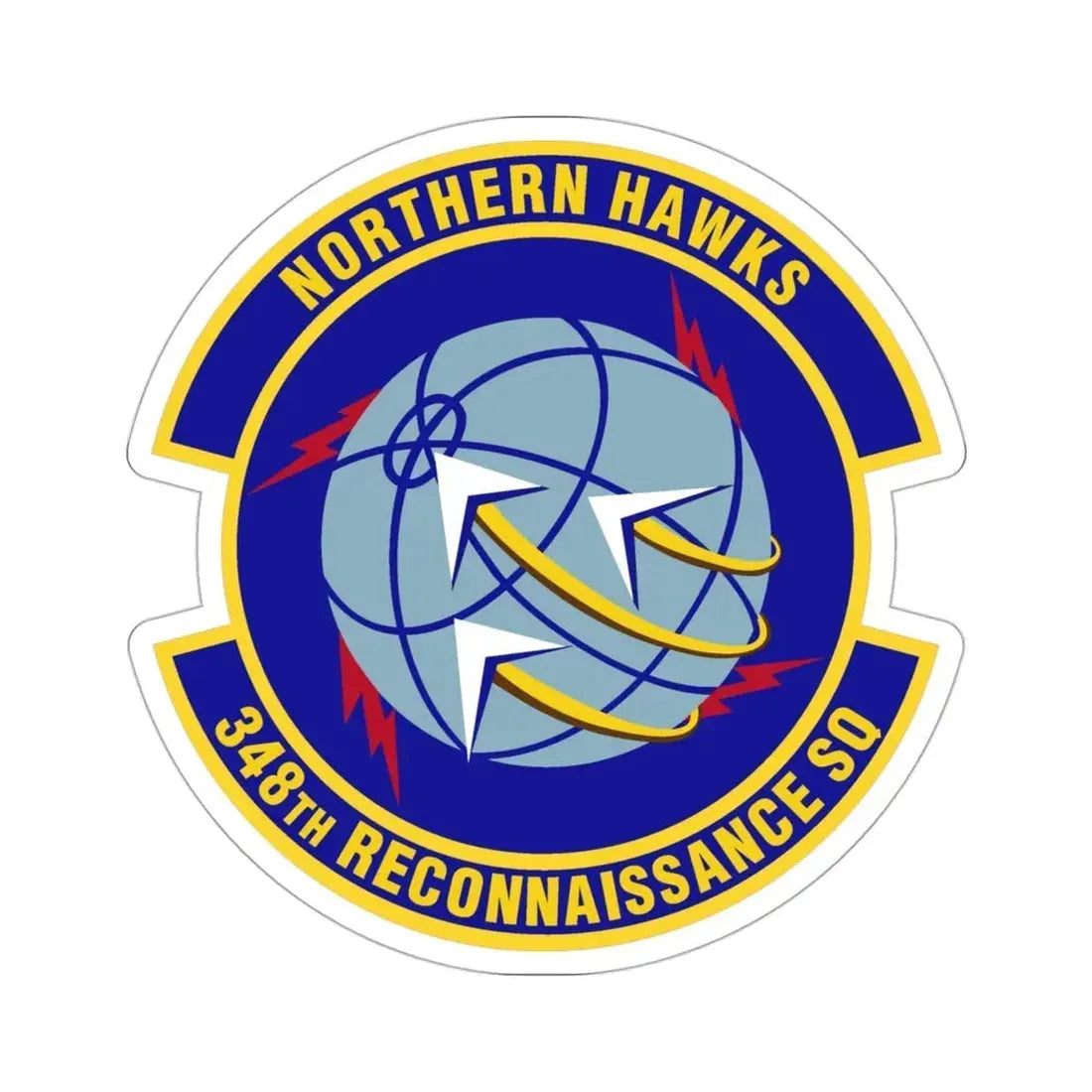 348th Reconnaissance Squadron (U.S. Air Force) STICKER Vinyl Die-Cut Decal - The Sticker Space
