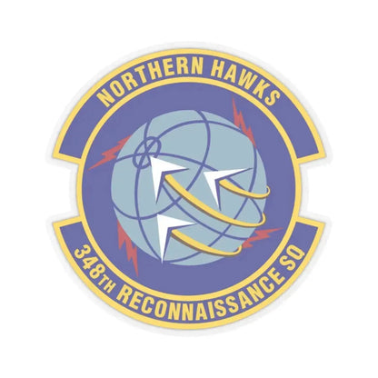 348th Reconnaissance Squadron (U.S. Air Force) STICKER Vinyl Kiss-Cut Decal 2 Inch Transparent - The Sticker Space