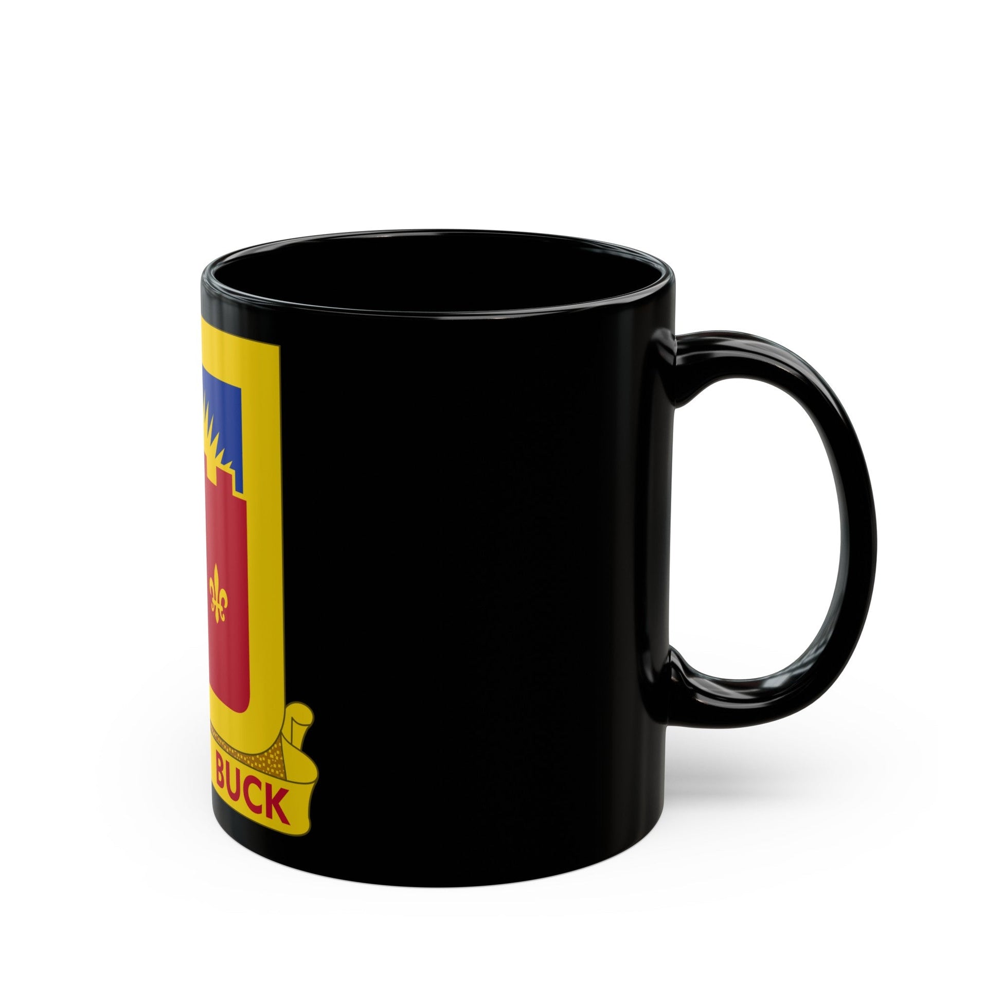 349 Armored Field Artillery Battalion (U.S. Army) Black Coffee Mug-The Sticker Space