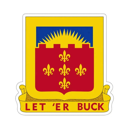 349 Armored Field Artillery Battalion (U.S. Army) STICKER Vinyl Die-Cut Decal 5 Inch - The Sticker Space