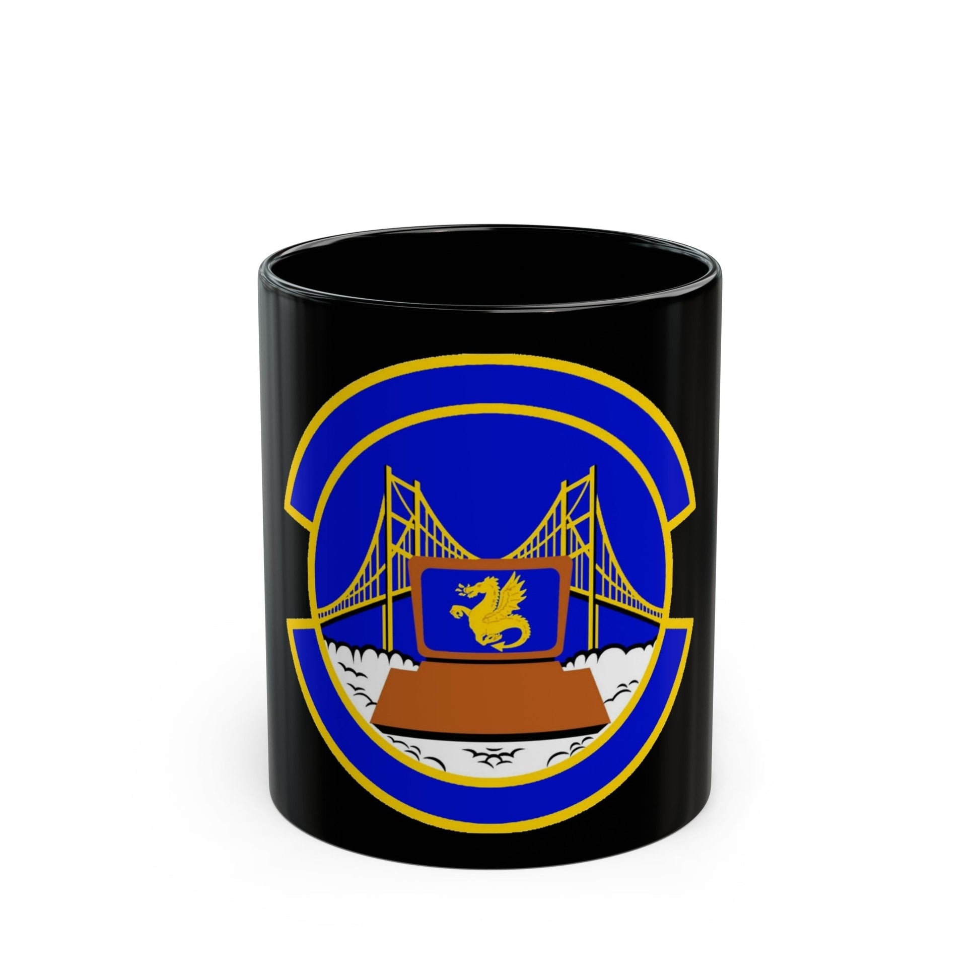 349 Force Support Squadron AFRC (U.S. Air Force) Black Coffee Mug-11oz-The Sticker Space