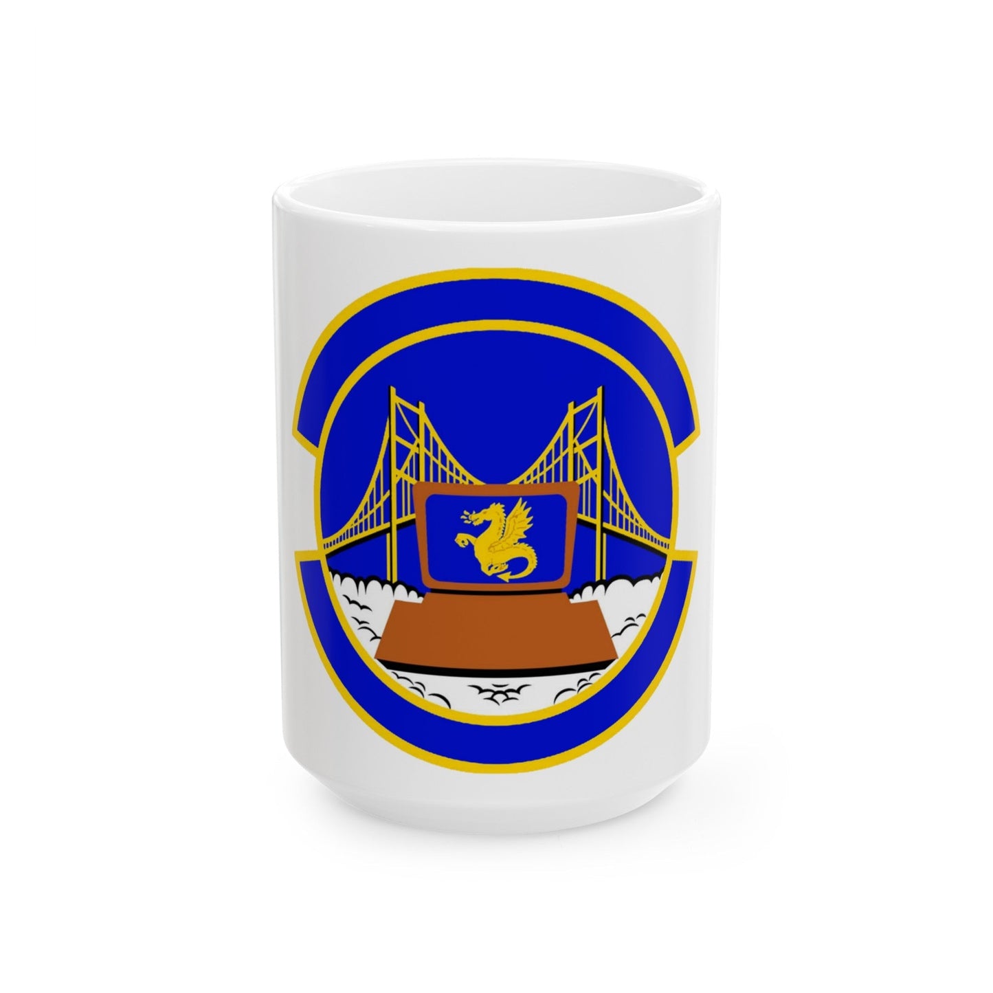 349 Force Support Squadron AFRC (U.S. Air Force) White Coffee Mug-15oz-The Sticker Space