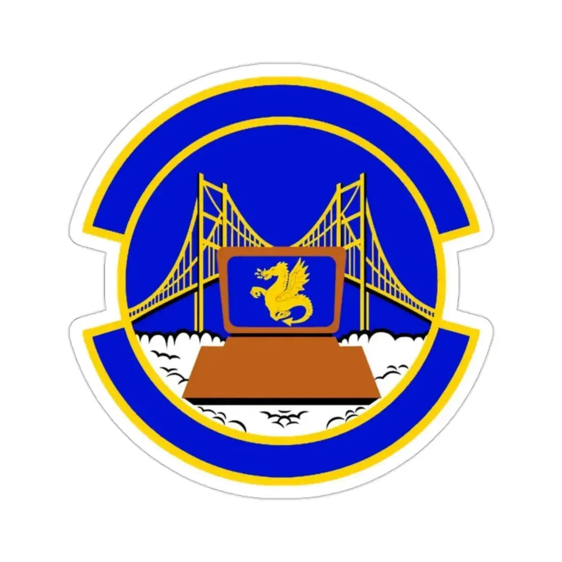 349 Force Support Squadron AFRC (U.S. Air Force) STICKER Vinyl Die-Cut Decal - The Sticker Space