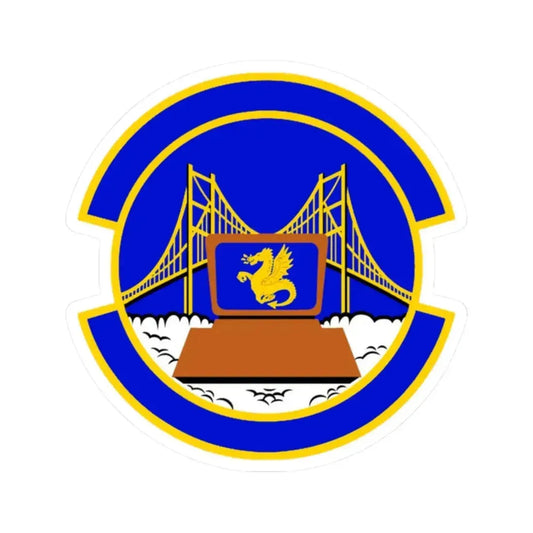 349 Force Support Squadron AFRC (U.S. Air Force) STICKER Vinyl Kiss-Cut Decal 2 Inch White - The Sticker Space