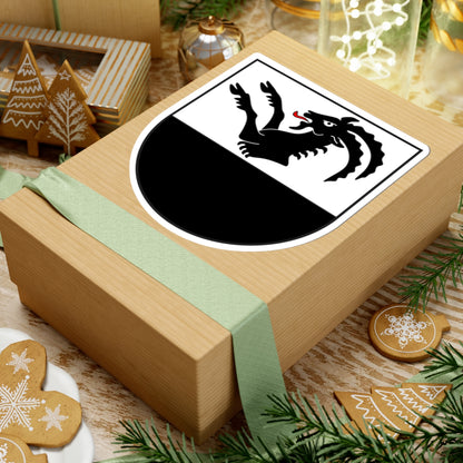 Sur Tasna Kreis wappen (Switzerland) (Coat of Arms) STICKER Vinyl Kiss-Cut Decal