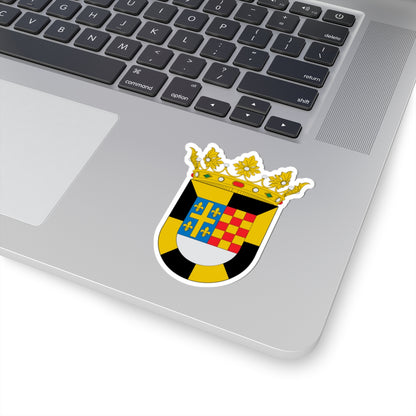 Escudo de Lalueza (Spain) (Coat of Arms) STICKER Vinyl Kiss-Cut Decal