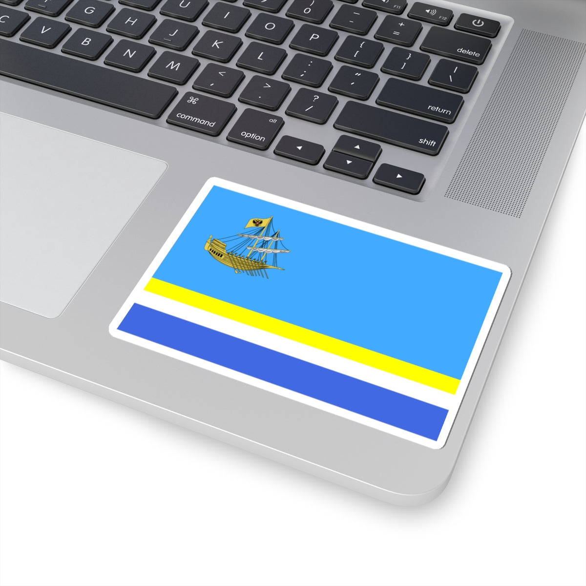Flag of Kostroma Kostroma Oblast (Russia) STICKER Vinyl Kiss-Cut Decal