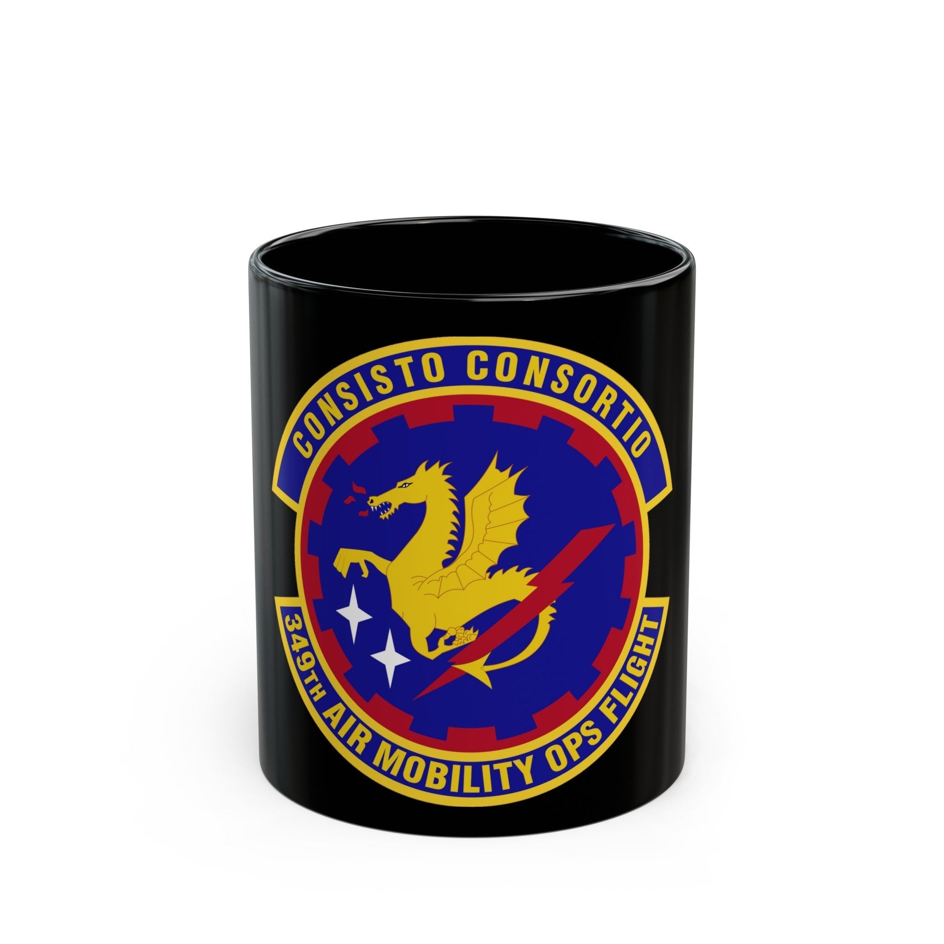 349th Air Mobility Operations Flight (U.S. Air Force) Black Coffee Mug-11oz-The Sticker Space