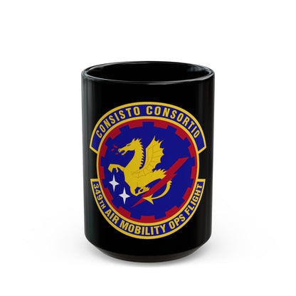 349th Air Mobility Operations Flight (U.S. Air Force) Black Coffee Mug-15oz-The Sticker Space