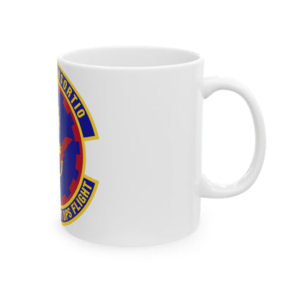 349th Air Mobility Operations Flight (U.S. Air Force) White Coffee Mug-The Sticker Space