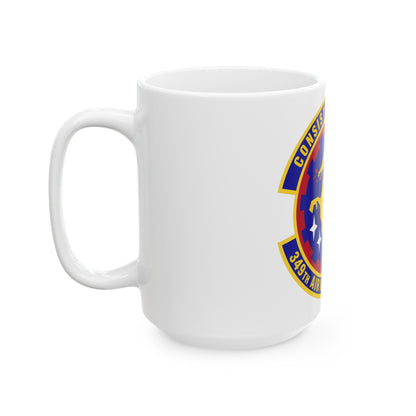 349th Air Mobility Operations Squadron (U.S. Air Force) White Coffee Mug-The Sticker Space