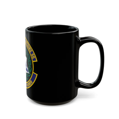 349th Memorial Affairs Squadron (U.S. Air Force) Black Coffee Mug-The Sticker Space