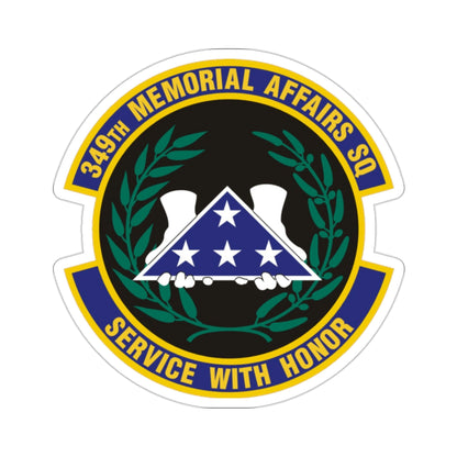 349th Memorial Affairs Squadron (U.S. Air Force) STICKER Vinyl Die-Cut Decal-2 Inch-The Sticker Space