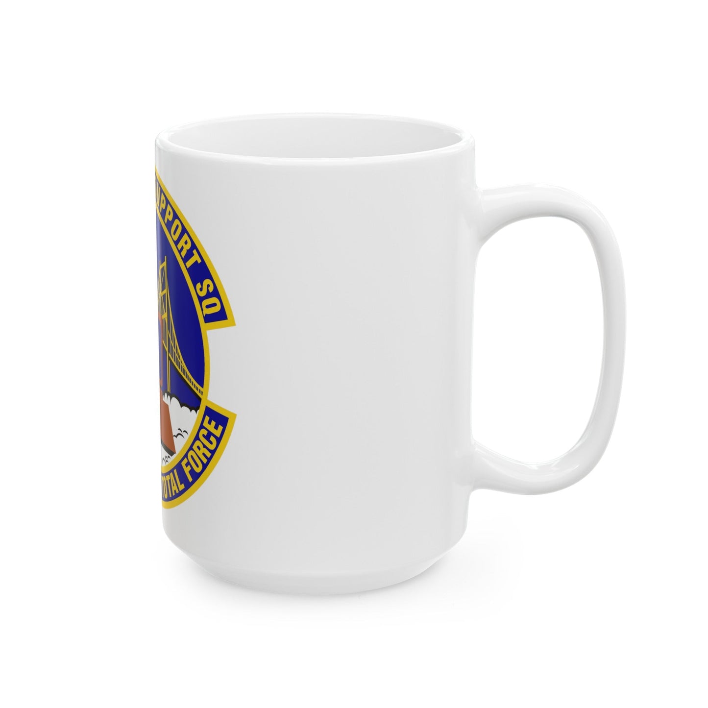 349th Mission Support Squadron (U.S. Air Force) White Coffee Mug-The Sticker Space