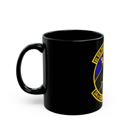 34th Combat Training Squadron (U.S. Air Force) Black Coffee Mug-The Sticker Space