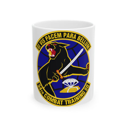 34th Combat Training Squadron (U.S. Air Force) White Coffee Mug-11oz-The Sticker Space