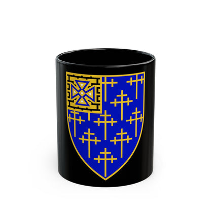 34th Infantry Regiment (U.S. Army) Black Coffee Mug-11oz-The Sticker Space