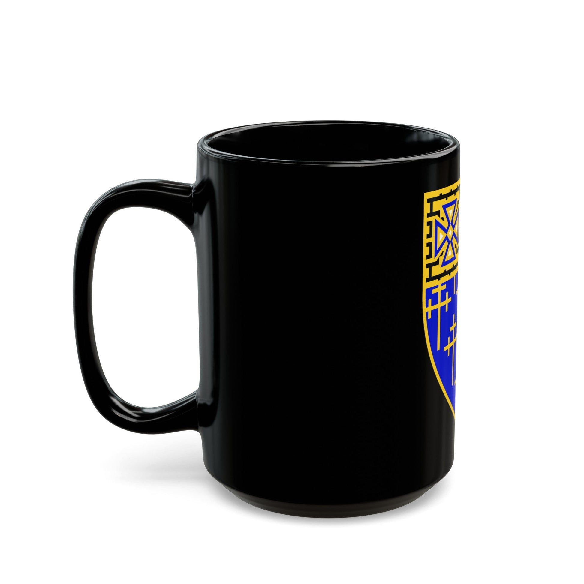 34th Infantry Regiment (U.S. Army) Black Coffee Mug-The Sticker Space