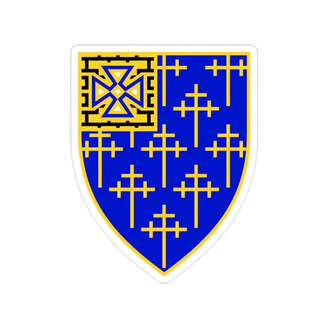 34th Infantry Regiment (U.S. Army) Transparent STICKER Die-Cut Vinyl Decal 2 Inch - The Sticker Space