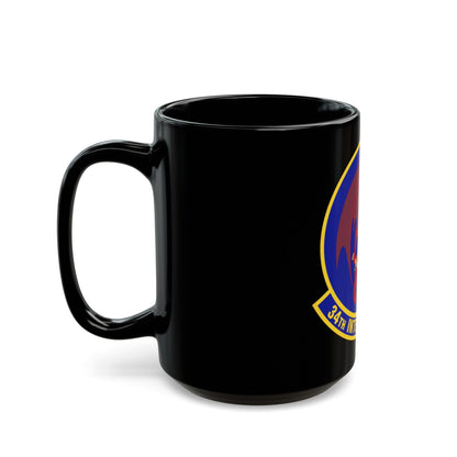 34th Intelligence Squadron (U.S. Air Force) Black Coffee Mug-The Sticker Space