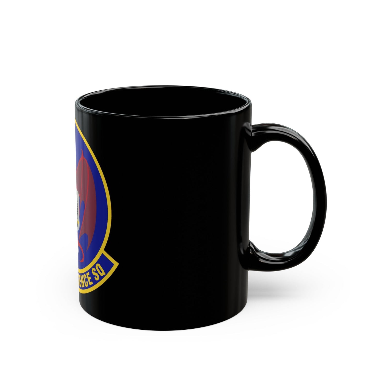 34th Intelligence Squadron (U.S. Air Force) Black Coffee Mug-The Sticker Space