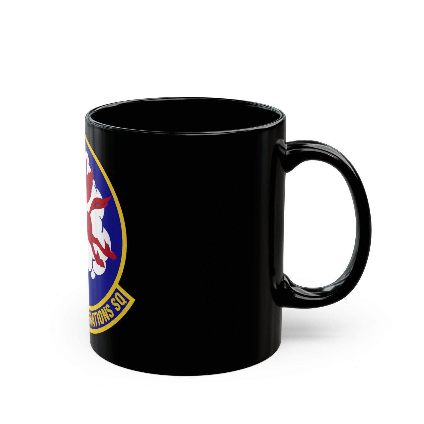 34th Special Operations Squadron (U.S. Air Force) Black Coffee Mug-The Sticker Space