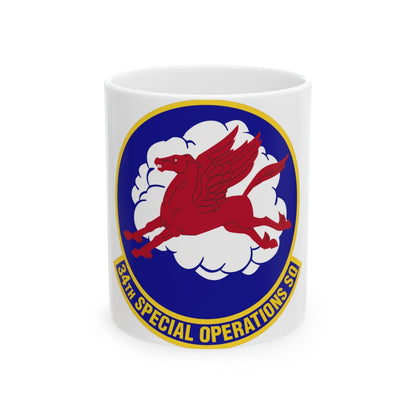 34th Special Operations Squadron (U.S. Air Force) White Coffee Mug-11oz-The Sticker Space