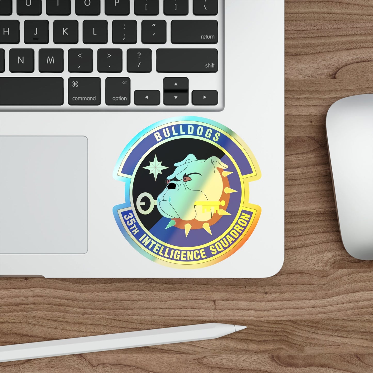 35 Intelligence Squadron AFISRA (U.S. Air Force) Holographic STICKER Die-Cut Vinyl Decal-The Sticker Space