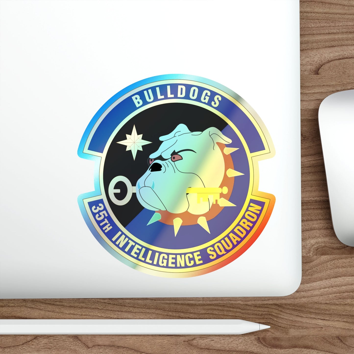 35 Intelligence Squadron AFISRA (U.S. Air Force) Holographic STICKER Die-Cut Vinyl Decal-The Sticker Space