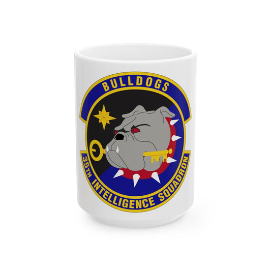 35 Intelligence Squadron AFISRA (U.S. Air Force) White Coffee Mug-15oz-The Sticker Space