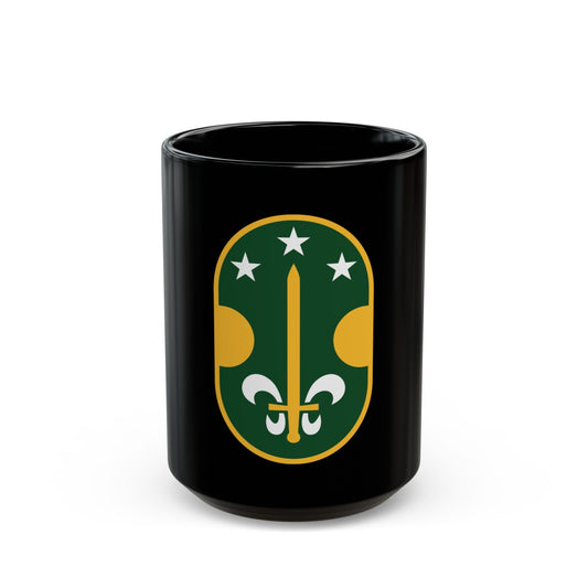 35 Military Police Brigade (U.S. Army) Black Coffee Mug-15oz-The Sticker Space