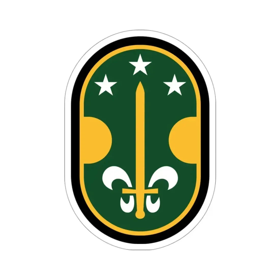 35 Military Police Brigade (U.S. Army) STICKER Vinyl Die-Cut Decal 3 Inch - The Sticker Space