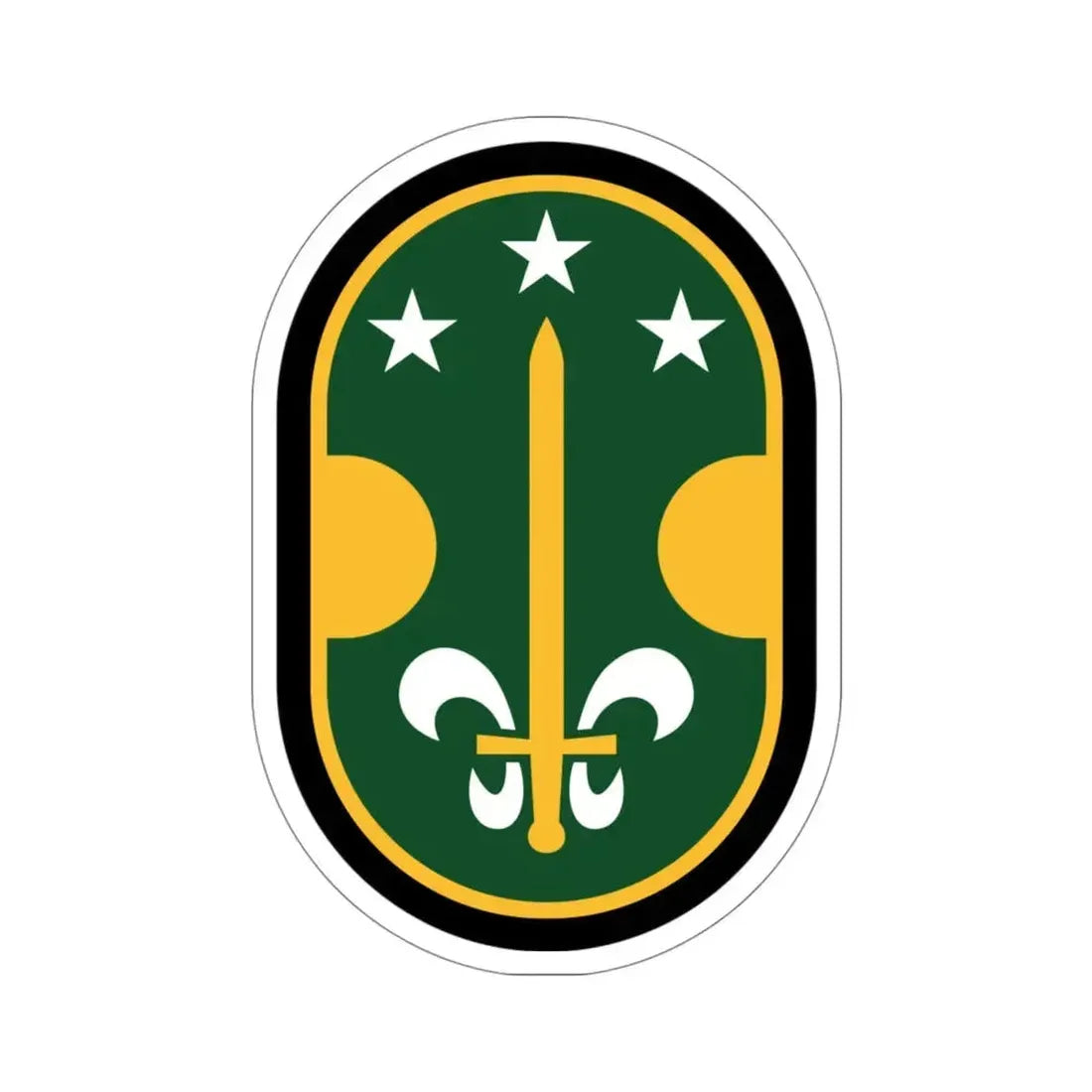 35 Military Police Brigade (U.S. Army) STICKER Vinyl Die-Cut Decal 4 Inch - The Sticker Space