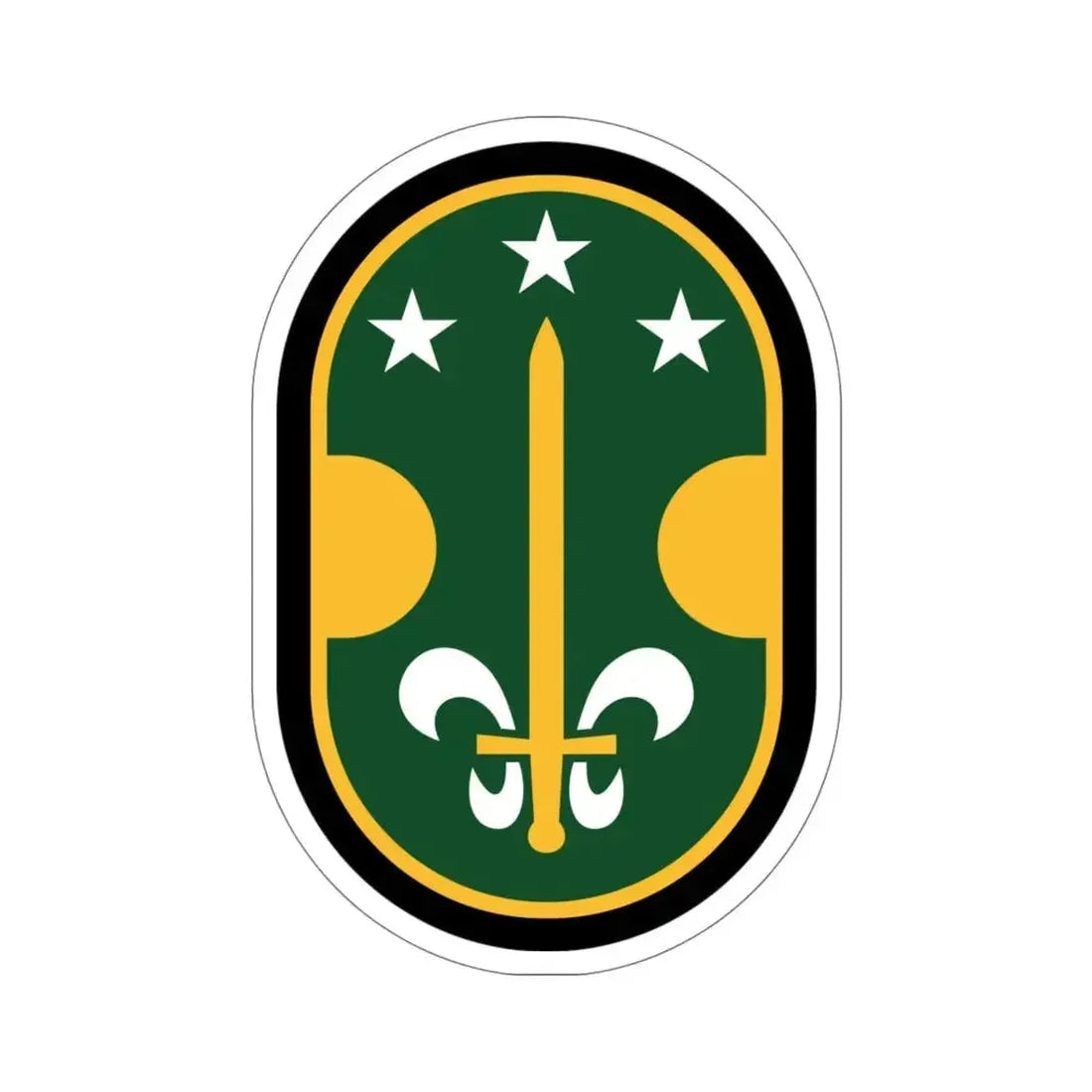 35 Military Police Brigade (U.S. Army) STICKER Vinyl Die-Cut Decal 5 Inch - The Sticker Space