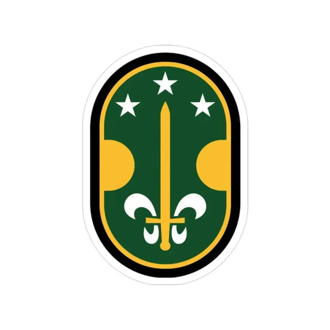 35 Military Police Brigade (U.S. Army) Transparent STICKER Die-Cut Vinyl Decal 2 Inch - The Sticker Space