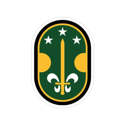 35 Military Police Brigade (U.S. Army) Transparent STICKER Die-Cut Vinyl Decal 2 Inch - The Sticker Space