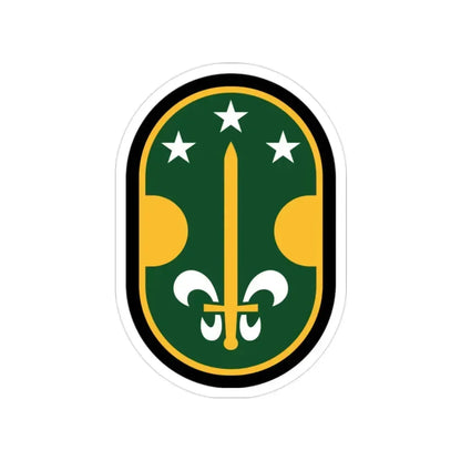 35 Military Police Brigade (U.S. Army) Transparent STICKER Die-Cut Vinyl Decal 2 Inch - The Sticker Space