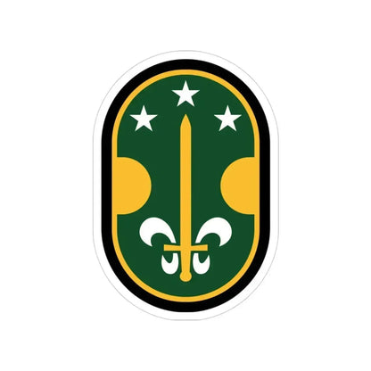35 Military Police Brigade (U.S. Army) Transparent STICKER Die-Cut Vinyl Decal 3 Inch - The Sticker Space