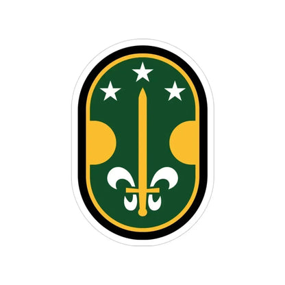 35 Military Police Brigade (U.S. Army) Transparent STICKER Die-Cut Vinyl Decal 3 Inch - The Sticker Space
