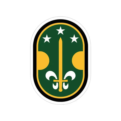 35 Military Police Brigade (U.S. Army) Transparent STICKER Die-Cut Vinyl Decal 6 Inch - The Sticker Space