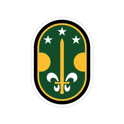 35 Military Police Brigade (U.S. Army) Transparent STICKER Die-Cut Vinyl Decal 6 Inch - The Sticker Space