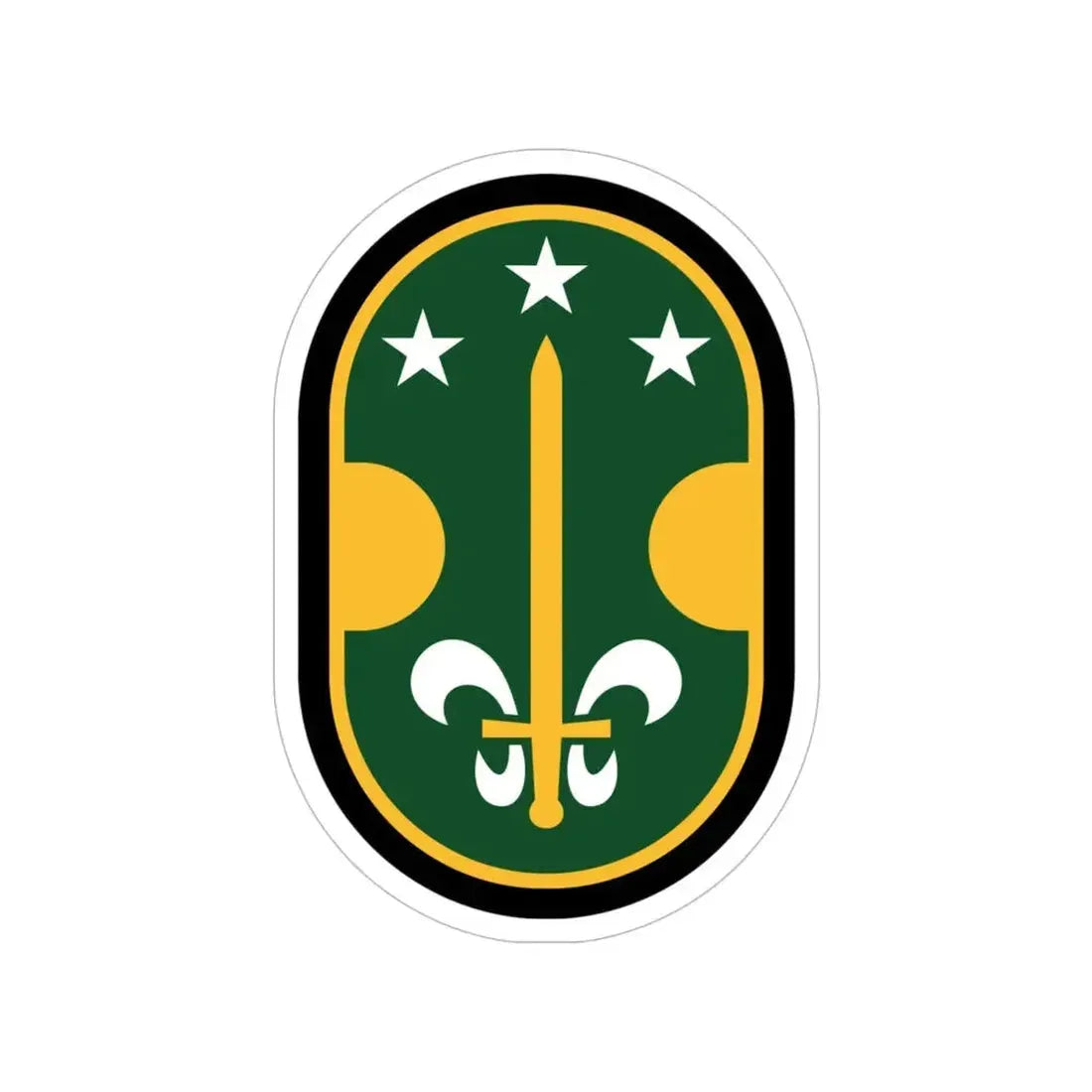 35 Military Police Brigade (U.S. Army) Transparent STICKER Die-Cut Vinyl Decal - The Sticker Space