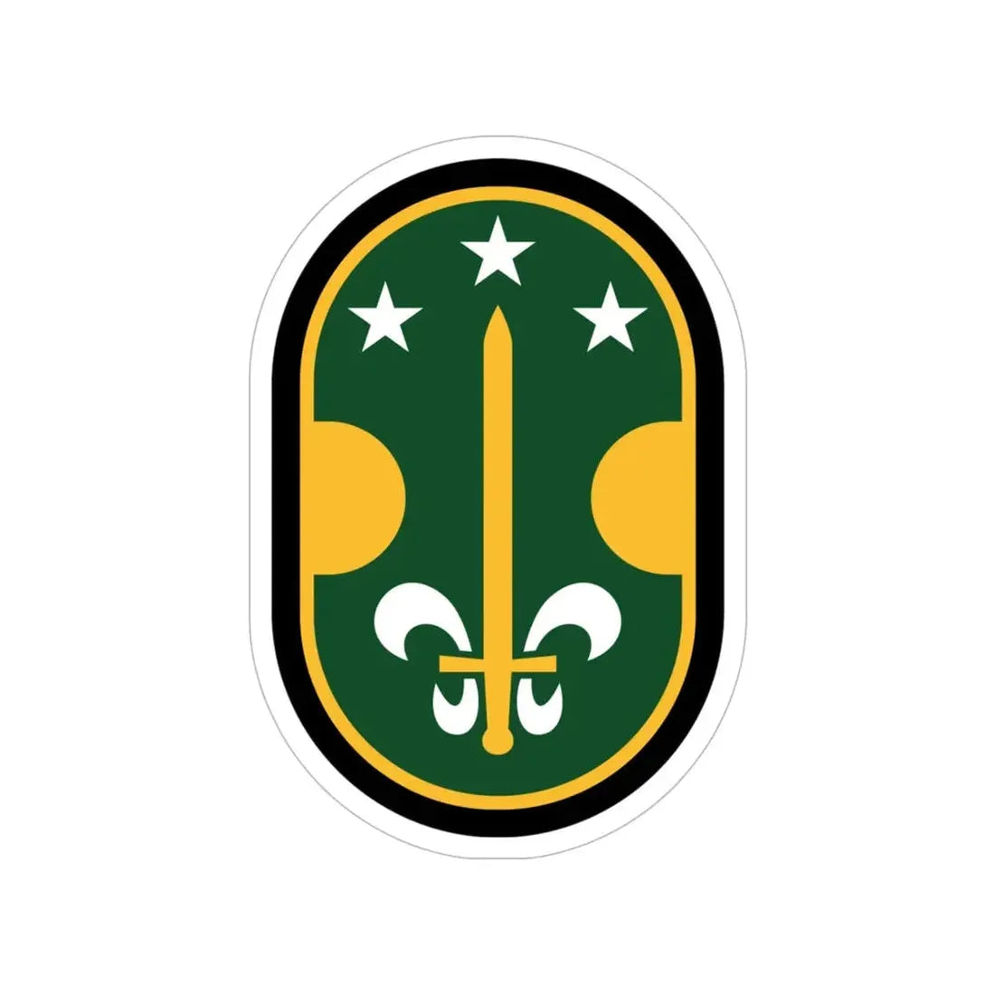 35 Military Police Brigade (U.S. Army) Transparent STICKER Die-Cut Vinyl Decal - The Sticker Space