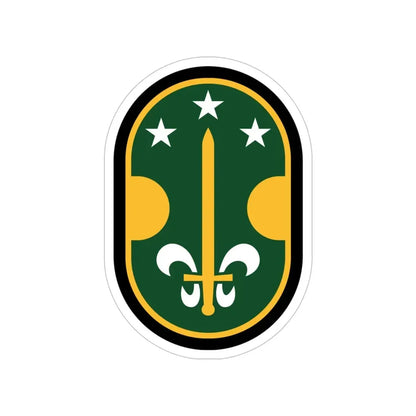 35 Military Police Brigade (U.S. Army) Transparent STICKER Die-Cut Vinyl Decal - The Sticker Space