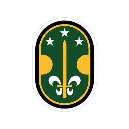 35 Military Police Brigade (U.S. Army) Transparent STICKER Die-Cut Vinyl Decal - The Sticker Space