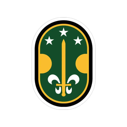 35 Military Police Brigade (U.S. Army) Transparent STICKER Die-Cut Vinyl Decal - The Sticker Space