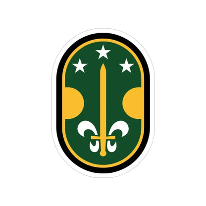35 Military Police Brigade (U.S. Army) Transparent STICKER Die-Cut Vinyl Decal - The Sticker Space