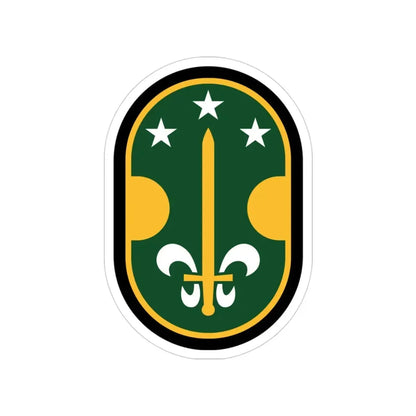 35 Military Police Brigade (U.S. Army) Transparent STICKER Die-Cut Vinyl Decal - The Sticker Space